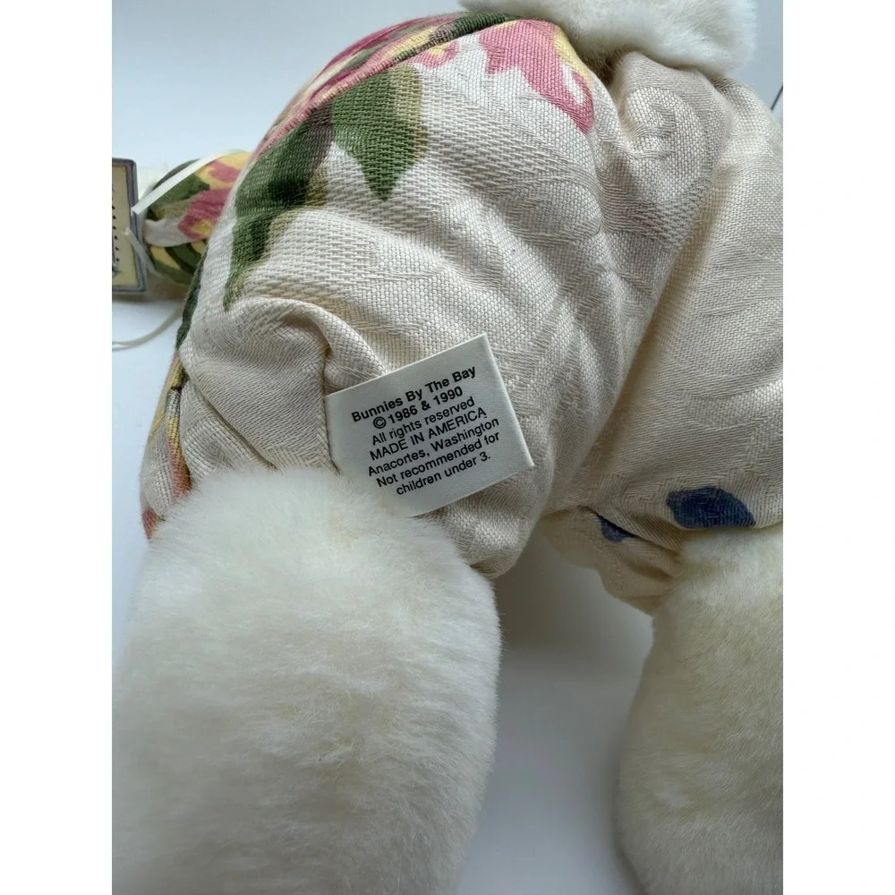 Vintage 1993 Bunnies By The Bay Blossom Bunny Plush 12